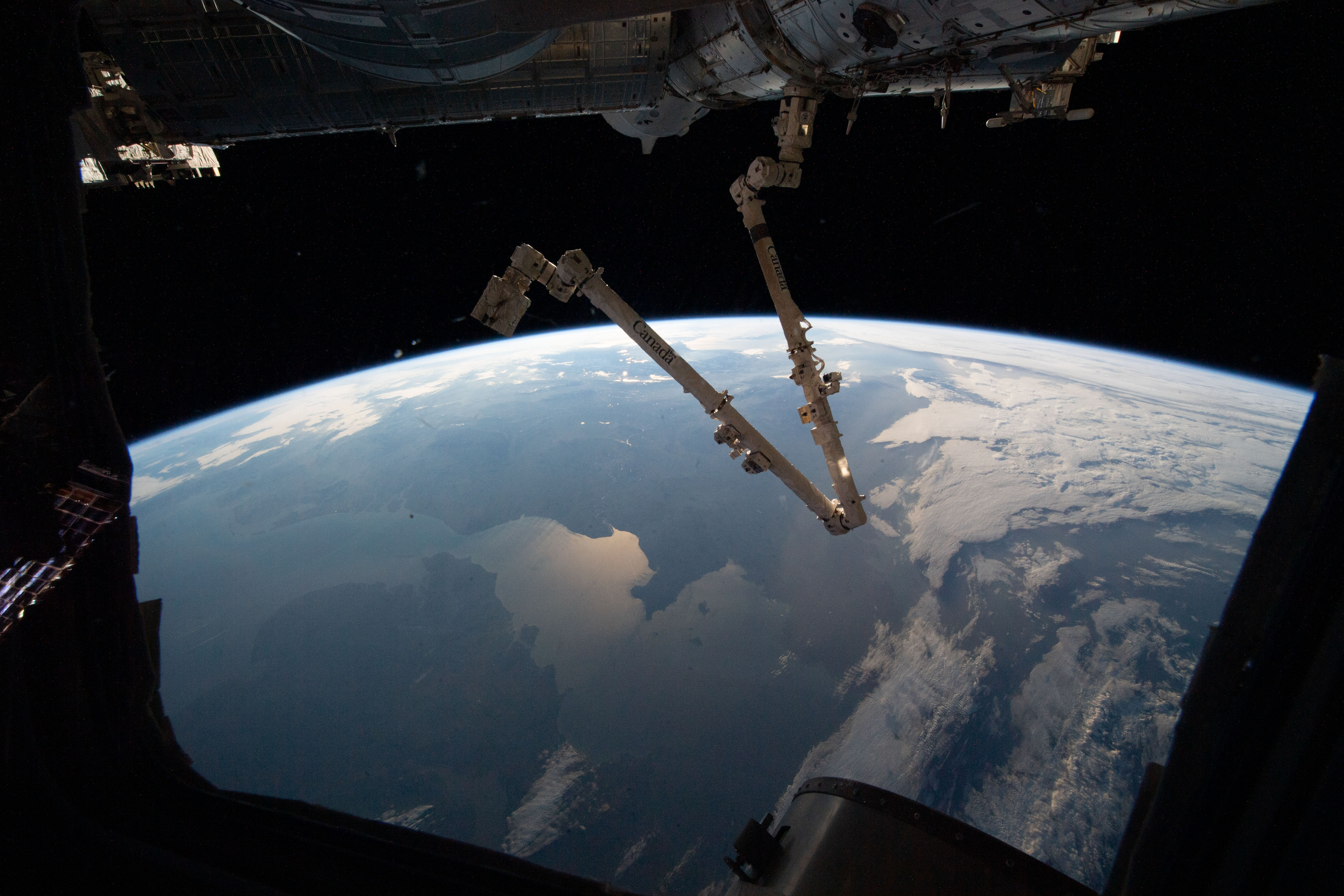 Robotics in space demonstration